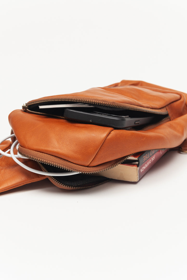 Mochila K12 cognac