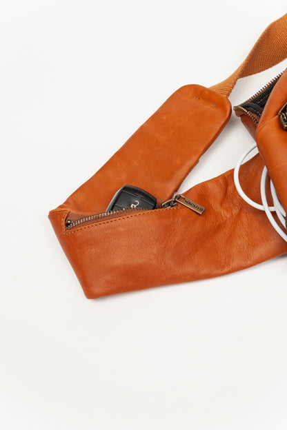 Mochila K12 cognac